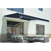 image:imageMCombo 115x95 Feet Manual Retractable Patio Door Window Awning Sunshade Shelter Outdoor Canopy 1210 Green 115L x 95WDark Blue