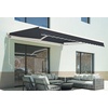 image:imageMCombo 115x95 Feet Manual Retractable Patio Door Window Awning Sunshade Shelter Outdoor Canopy 1210 Green 115L x 95WGray