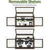 image:imageMCombo 2Tier Wooden Cold Frame Garden Greenhouse Raised Flower Planter Shelf Bed Protection 60570160 OrangeBrown