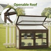 image:imageMCombo 2Tier Wooden Cold Frame Garden Greenhouse Raised Flower Planter Shelf Bed Protection 60570160 OrangeBrown