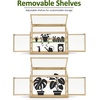 image:imageMCombo 2Tier Wooden Cold Frame Garden Greenhouse Raised Flower Planter Shelf Bed Protection 60570160 OrangeNatural