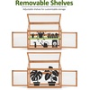 image:imageMCombo 2Tier Wooden Cold Frame Garden Greenhouse Raised Flower Planter Shelf Bed Protection 60570160 OrangeOrange