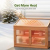 image:imageMCombo 2Tier Wooden Cold Frame Garden Greenhouse Raised Flower Planter Shelf Bed Protection 60570160 OrangeOrange