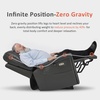 image:imageMCombo 500lbs Heavy Duty Lift Chair for Elderly Extra Wide Dual Motor Power Lift Recliner with Hidden Cup Holders USB Charging Breathable Faux Leather R7777 Dark BrownGrey
