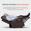 image:imageMCombo 500lbs Heavy Duty Lift Chair for Elderly Extra Wide Dual Motor Power Lift Recliner with Hidden Cup Holders USB Charging Breathable Faux Leather R7777 Dark BrownDark Brown