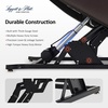 image:imageMCombo 500lbs Heavy Duty Lift Chair for Elderly Extra Wide Dual Motor Power Lift Recliner with Hidden Cup Holders USB Charging Breathable Faux Leather R7777 BlackDark Brown