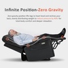 image:imageMCombo 500lbs Heavy Duty Lift Chair for Elderly Extra Wide Dual Motor Power Lift Recliner with Hidden Cup Holders USB Charging Breathable Faux Leather R7777 Dark BrownBlack