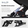 image:imageMCombo 500lbs Heavy Duty Lift Chair for Elderly Extra Wide Dual Motor Power Lift Recliner with Hidden Cup Holders USB Charging Breathable Faux Leather R7777 Dark BrownBlack