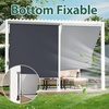 image:imageMCombo 551 Outdoor Drop Down Awning Patio Roller Shades Protective Valance for Porch 4209 Dark Grey 551x984Dark Grey