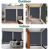 image:imageMCombo 551 Outdoor Drop Down Awning Patio Roller Shades Protective Valance for Porch 4209 Dark Grey 551x984Dark Grey