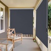 image:imageMCombo 551 Outdoor Drop Down Awning Patio Roller Shades Protective Valance for Porch 4209 Dark Grey 551x984Dark Grey