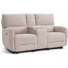 image:imageMCombo 60 Wall Hugger Power Loveseat Recliner Sofa with Adjustable Headrest RV Reclining Loveseat with USB and Type C Charge Ports for Living Room 6924 Navy Blue LoveseatBeige