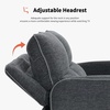image:imageMCombo 60 Wall Hugger Power Loveseat Recliner Sofa with Adjustable Headrest RV Reclining Loveseat with USB and Type C Charge Ports for Living Room 6924 Navy Blue LoveseatDark Grey