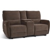 image:imageMCombo 60 Wall Hugger Power Loveseat Recliner Sofa with Adjustable Headrest RV Reclining Loveseat with USB and Type C Charge Ports for Living Room 6924 Navy Blue LoveseatBrown