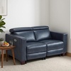 image:imageMCombo 614 Zero Wall Hugger Power Loveseat Recliner Sofa HL198M1 Grey  Power Headrest USB A amp C Charge Ports Solid Wood Legs Small Spaces Living Room Breathable Faux LeatherPacific