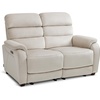 image:imageMCombo 616 Wall Hugger Power Loveseat Recliner Reclining Loveseat with Adjustable Headrest USB Charge Ports Wood Legs for Living Room RVs Small Spaces Fabric ST258M1 Loveseat CoffeeBeige