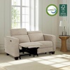 image:imageMCombo 622 Reclining Loveseat Wall Hugger Power Loveseat Recliner Sofa with Adjustable Headrest USB A amp C Charge Ports Wood Legs for Living Room Fabric HL198M1CoffeeBeige