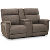 image:imageMCombo 708 Zero Gravity Power Loveseat Recliner Sofa with Massage and Dual Heating Adjustable Headrest USB amp Type C Port for Living Room Fabric PR606M2 Dark GreyMocha