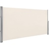 image:imageMCombo 78 x 138 Aluminium Patio Retractable Side Awning Fully Assembled Waterproof Sunshade Privacy Screen for Garden Balcony and Pools Beige 78x138Beige