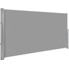image:imageMCombo 78 x 138 Aluminium Patio Retractable Side Awning Fully Assembled Waterproof Sunshade Privacy Screen for Garden Balcony and Pools Beige 78x138Light Grey
