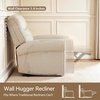image:imageMCombo Arden Wall Hugger Power Reclining Sofa Set 3Piece PR635H1  PetFriendly FabricUSB Charging PortsChairLoveseatSofafor Small SpacesBeige