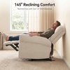 image:imageMCombo Arden Wall Hugger Power Reclining Sofa Set 3Piece PR635H1  PetFriendly FabricUSB Charging PortsChairLoveseatSofafor Small SpacesBeige
