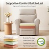 image:imageMCombo Arden Wall Hugger Power Reclining Sofa Set 3Piece PR635H1  PetFriendly FabricUSB Charging PortsChairLoveseatSofafor Small SpacesBeige