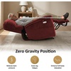 image:imageMCombo Dual Motor Oversized Power Lift Recliner Chair for Elderly with Dual Heating and Massage Infinite Position Lay Flat Lift Chair for Big and Tall Extended Footrest Fabric R7166 BurgundyBurgundy