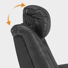 image:imageMCombo Dual Motors Leather Recliner with Power Headrest Home Theater Seating with Armrest Storage HTS422 Dark Grey