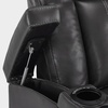 image:imageMCombo Dual Motors Leather Recliner with Power Headrest Home Theater Seating with Armrest Storage HTS422 Dark Grey