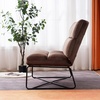 image:imageMCombo Loveseat Sofa Couch MidCentury Velvet Armless Settee 2Seater Upholstered Bench for Living Room Bedroom 4018 2 Sets BrownBrown