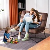 image:imageMCombo Loveseat Sofa Couch MidCentury Velvet Armless Settee 2Seater Upholstered Bench for Living Room Bedroom 4018 2 Sets BrownBrown
