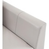 image:imageMCombo Modern Accent Chair Faux Leather Lounge Armchair with Sloped Arms for Living Room Office Reception Waiting Room 4629 1 GreyBeige