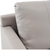 image:imageMCombo Modern Accent Chair Faux Leather Lounge Armchair with Sloped Arms for Living Room Office Reception Waiting Room 4629 1 GreyBeige