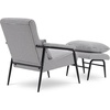 image:imageMCombo Modern Accent Chair with Ottoman Soft Fabric Club Armchair Upholstered Leisure Chair for Small Space Living Room amp Bedroom 41231