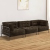 image:imageMCombo Modular Sofa Couch with Removable Cushion Accent Sofa Chair Upholstered for Living Room Apartment Office Ivory Corner SeatChocolate