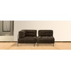 image:imageMCombo Modular Sofa Couch with Removable Cushion Accent Sofa Chair Upholstered for Living Room Apartment Office Ivory Corner SeatChocolate