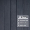 image:imageMCombo Outdoor Storage Cabinet with Shelves Wooden Outside Storage Shed with Floor Garden Tool Shed for Patio Yard Lawn 0770 NaturalGray