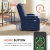 image:imageMCombo Oversized Dual Motor Power Lift Recliner Chair Sofa with Massage and Heat for Big Elderly People Infinite Position USB Ports Fabric R7688 Navy Blue LargeOversizeNavy Blue