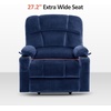 image:imageMCombo Oversized Dual Motor Power Lift Recliner Chair Sofa with Massage and Heat for Big Elderly People Infinite Position USB Ports Fabric R7688 Navy Blue LargeOversizeNavy Blue