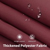 image:imageMCombo Patio Awning 111x95 Feet Fabric Replacement Sunshade Canopy for Retractable Awnings 111x95 ft BurgundyBurgundy