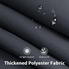 image:imageMCombo Patio Awning 111x95 Feet Fabric Replacement Sunshade Canopy for Retractable Awnings 111x95 ft BurgundyGray