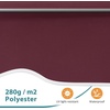 image:imageMCombo Patio Window Awnings 63 with Aluminum Frame Fully Assembled Manual Retractable Sunshade Canopy for Windows amp Doors Dark Grey 63Burgundy