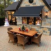 image:imageMCombo Patio Window Awnings 63 with Aluminum Frame Fully Assembled Manual Retractable Sunshade Canopy for Windows amp Doors Dark Grey 63Dark Grey