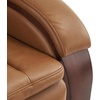 image:imageMCombo Power Lift Recliner Chair Sofa with Massage and Heat Adjustable Headrest for Elderly People Solid Wood Armrest USB Ports Side Pockets Faux Leather 7917 Cream White MediumTawny