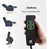 image:imageMCombo Power Lift Recliner Chair for Elderly Lift Chair with Heat and Massage USB ampType C Ports Cup Holders Faux Leather 7095 Medium BlackBlue
