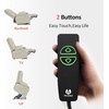 image:imageMCombo Power Lift Recliner Chair for Elderly Lift Chair with Heat and Massage USB ampType C Ports Cup Holders Faux Leather 7095 Medium BlackCream White