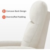 image:imageMCombo Power Swivel Glider Recliner Chair Electric Rocker Recliner Chairs with USB Charging Ports for Living Room and Nursery Fabric 7763 Cream WhiteCream White