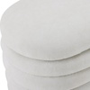 image:imageMCombo Storage Ottoman Bench Upholstered Fabric End of Bed Bench with Storage Footstool for Bedroom Living Room Entryway W495 GreyCream White