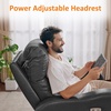 image:imageMCombo Triple Motor Power Rocker Recliner with Adjustable Headrest FSC Certified Oversized Leather Recliner Chair for Living Room Nursery Infinite Position USB amp TypeC 6277 Navy BlueDark Grey